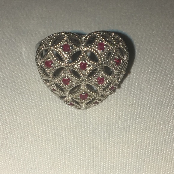 Genuine ruby ring - Picture 2 of 3
